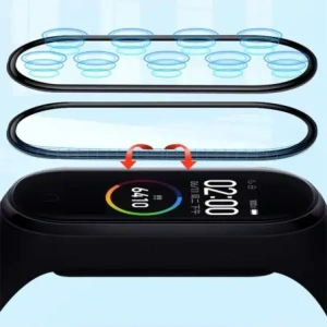 Kup Szkło hybrydowe Bizon Glass Edge do Xiaomi Mi Smart Band 7 czarne - BIZ2051 - {ean13} - Sklep Home Screen