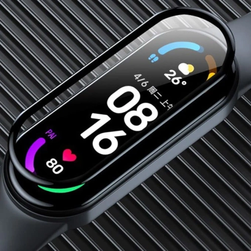 Kup Szkło hybrydowe Bizon Glass Edge do Xiaomi Mi Smart Band 7 czarne - BIZ2051 - {ean13} - Sklep Home Screen