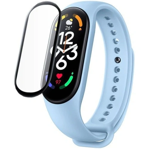 Kup Szkło hybrydowe Bizon Glass Edge do Xiaomi Mi Smart Band 7 czarne - BIZ2051 - {ean13} - Sklep Home Screen
