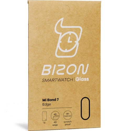 Kup Szkło hybrydowe Bizon Glass Edge do Xiaomi Mi Smart Band 7 czarne - BIZ2051 - {ean13} - Sklep Home Screen