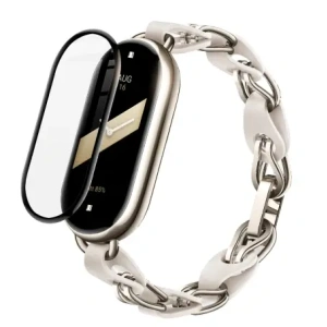 Kup Bizon Ceas de Sticlă Edge Hybrid Mi Smart Band 8 negru - BIZ2052 - {ean13} - Sklep Home Screen