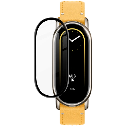Kup Bizon Glas Uhr Edge Hybrid Mi Smart Band 8 schwarz - BIZ2052 - {ean13} - Sklep Home Screen