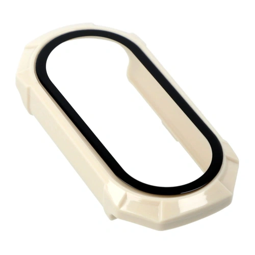 Kup Etui Bizon Case+Glass Set do Xiaomi Mi Smart Band 8 beżowe - BIZ2053 - {ean13} - Sklep Home Screen