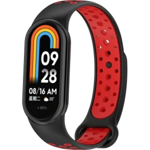Kup Bizon Strap Uhr Octo Xiaomi Mi Smart Band 8 schwarz-rot - BIZ2054 - {ean13} - Sklep Home Screen