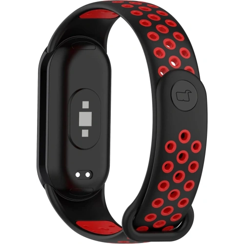 Kup Bizon Strap Watch Octo Xiaomi Mi Smart Band 8 negru-roșu - BIZ2054 - {ean13} - Sklep Home Screen