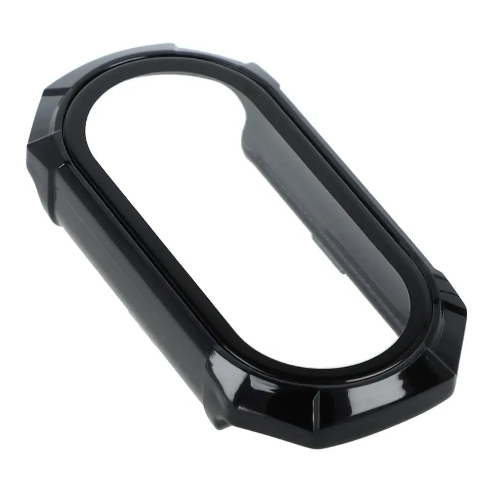 Etui Bizon Case+Glass Set do Xiaomi Mi Smart Band 8 czarne