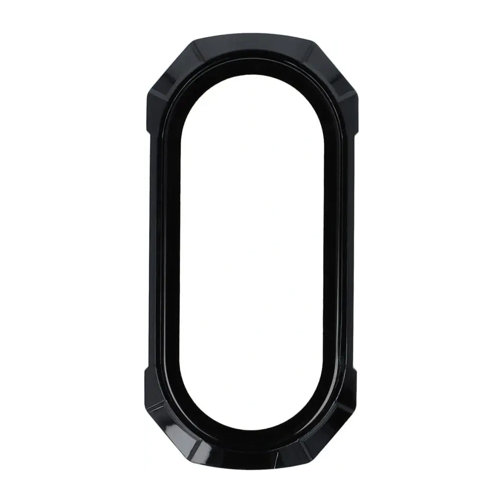 Etui Bizon Case+Glass Set do Xiaomi Mi Smart Band 8 czarne