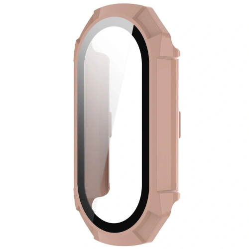 Kup Etui Bizon Case+Glass Set do Xiaomi Mi Smart Band 8 różowe - BIZ2056 - {ean13} - Sklep Home Screen