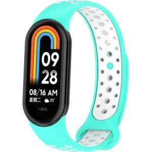Kup Pasek Bizon Strap Watch Octo do Xiaomi Mi Smart Band 8 mátovo-bílý - BIZ2058 - {ean13} - Sklep Home Screen