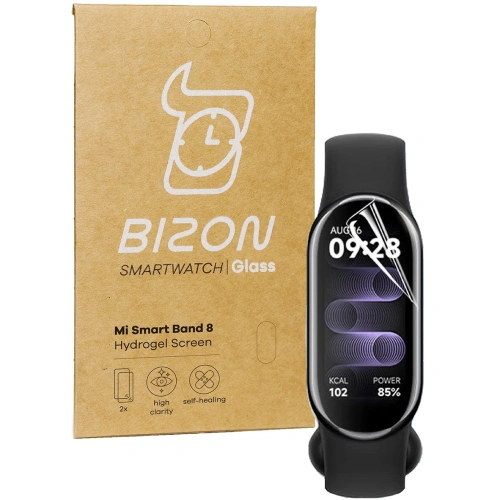 Buy Bizon Glass Hydrogel Mi Smart Band 8 [2 PACK] - BIZ2059 - {ean13} - Home Screen Store Europe