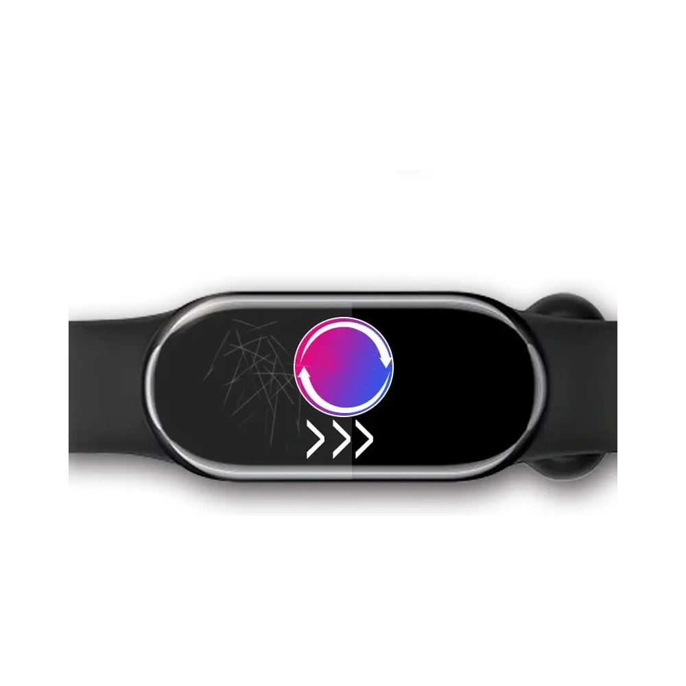 Folia hydrożelowa na ekran Bizon Glass Hydrogel do Mi Smart Band 8 [2 PACK]