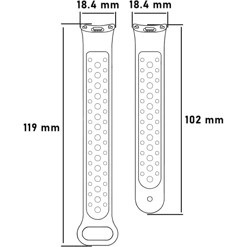 Kup Pasek Bizon Strap Watch Octo do Xiaomi Mi Smart Band 8 zielono-biały - BIZ2060 - {ean13} - Sklep Home Screen