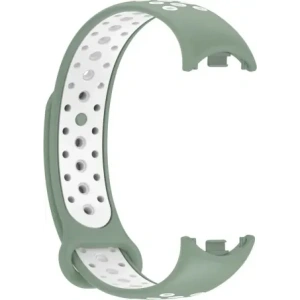 Kup Pasek Bizon Strap Watch Octo do Xiaomi Mi Smart Band 8 zeleno-bílý - BIZ2060 - {ean13} - Sklep Home Screen