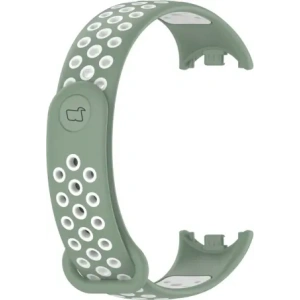 Kup Pasek Bizon Strap Watch Octo do Xiaomi Mi Smart Band 8 zeleno-bílý - BIZ2060 - {ean13} - Sklep Home Screen