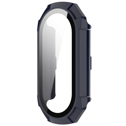 Kup Set de carcasă + sticlă Bizon Xiaomi Mi Smart Band 8 albastru - BIZ2061 - {ean13} - Sklep Home Screen