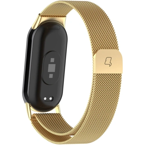 Kup Pasek Bizon Strap Watch Chain do Xiaomi Mi Smart Band 8 zlatý - BIZ2063 - {ean13} - Sklep Home Screen
