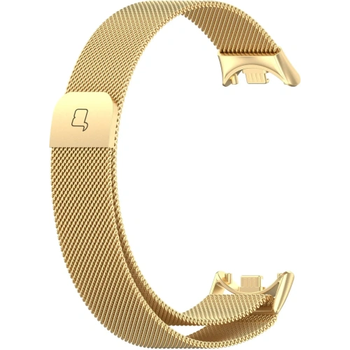 Kup Pasek Bizon Strap Watch Chain do Xiaomi Mi Smart Band 8 zlatý - BIZ2063 - {ean13} - Sklep Home Screen