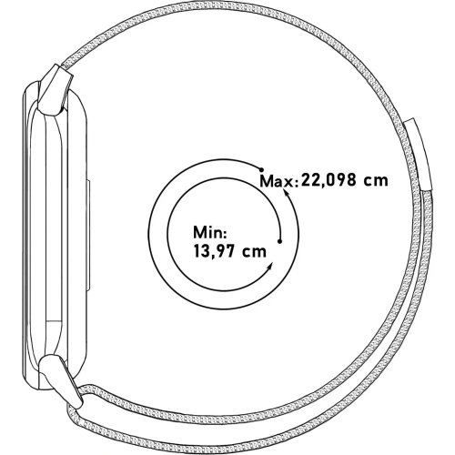 Kup Pasek Bizon Strap Watch Chain do Xiaomi Mi Smart Band 8 zlatý - BIZ2063 - {ean13} - Sklep Home Screen