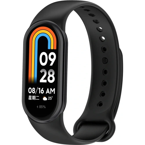 Kup Bizon Szíj Óra Dots Xiaomi Mi Smart Band 8 fekete - BIZ2064 - {ean13} - Sklep Home Screen