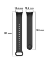 Kup Bizon Szíj Óra Dots Xiaomi Mi Smart Band 8 fekete - BIZ2064 - {ean13} - Sklep Home Screen