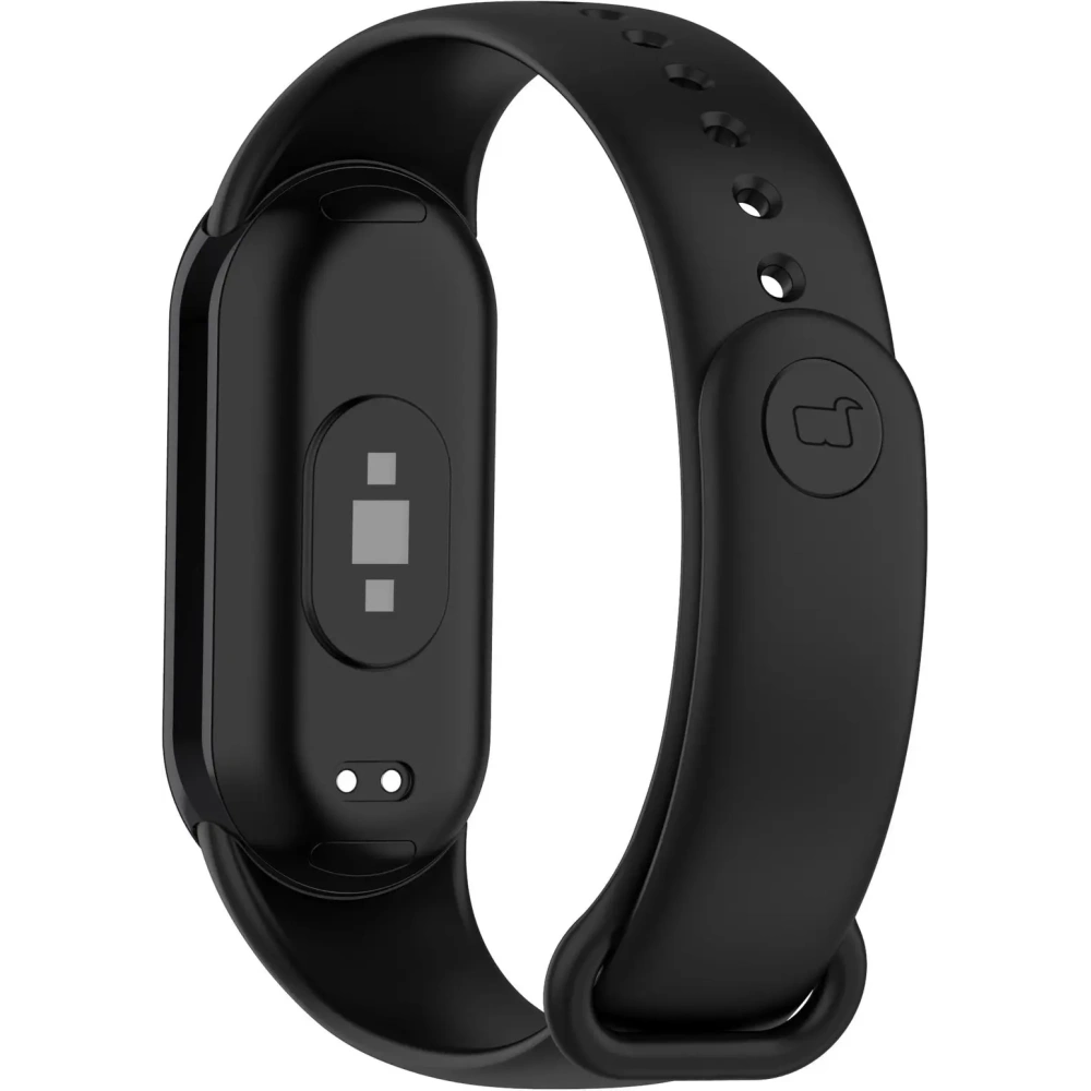 Pasek Bizon Strap Watch Dots do Xiaomi Mi Smart Band 8 czarny