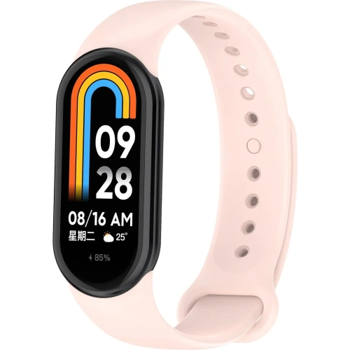 Kup Bizon Strap Uhr Punkte Xiaomi Mi Smart Band 8 hellrosa - BIZ2065 - {ean13} - Sklep Home Screen