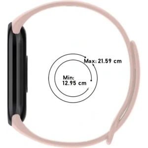 Kup Pasek Bizon Strap Watch Dots do Xiaomi Mi Smart Band 8 jasnorůžový - BIZ2065 - {ean13} - Sklep Home Screen