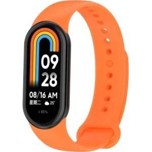 Kup Pasek Bizon Strap Watch Dots do Xiaomi Mi Smart Band 8 oranžový - BIZ2066 - {ean13} - Sklep Home Screen