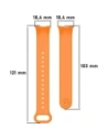 Kup Pasek Bizon Strap Watch Dots do Xiaomi Mi Smart Band 8 pomarańczowy - BIZ2066 - {ean13} - Sklep Home Screen