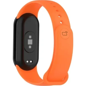 Kup Pasek Bizon Strap Watch Dots do Xiaomi Mi Smart Band 8 oranžový - BIZ2066 - {ean13} - Sklep Home Screen