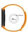 Kup Pasek Bizon Strap Watch Dots do Xiaomi Mi Smart Band 8 pomarańczowy - BIZ2066 - {ean13} - Sklep Home Screen