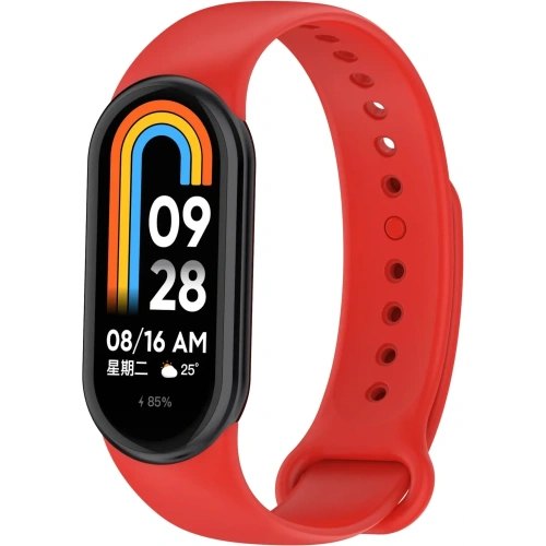 Kup Bizon Strap Watch Dots Xiaomi Mi Smart Band 8 piros - BIZ2067 - {ean13} - Sklep Home Screen