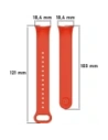 Buy Bizon Strap Watch Dots Xiaomi Mi Smart Band 8 red - BIZ2067 - {ean13} - Home Screen Store Europe