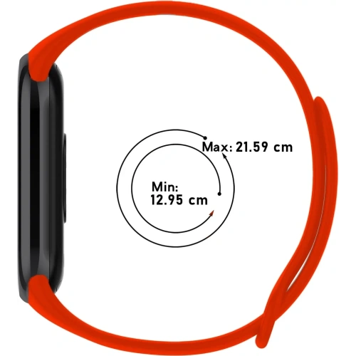 Kup Bizon Strap Watch Dots Xiaomi Mi Smart Band 8 piros - BIZ2067 - {ean13} - Sklep Home Screen