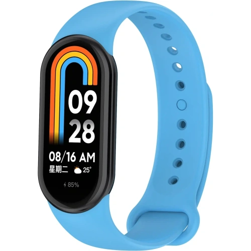Kup Pasek Bizon Strap Watch Dots do Xiaomi Mi Smart Band 8 modrý - BIZ2068 - {ean13} - Sklep Home Screen