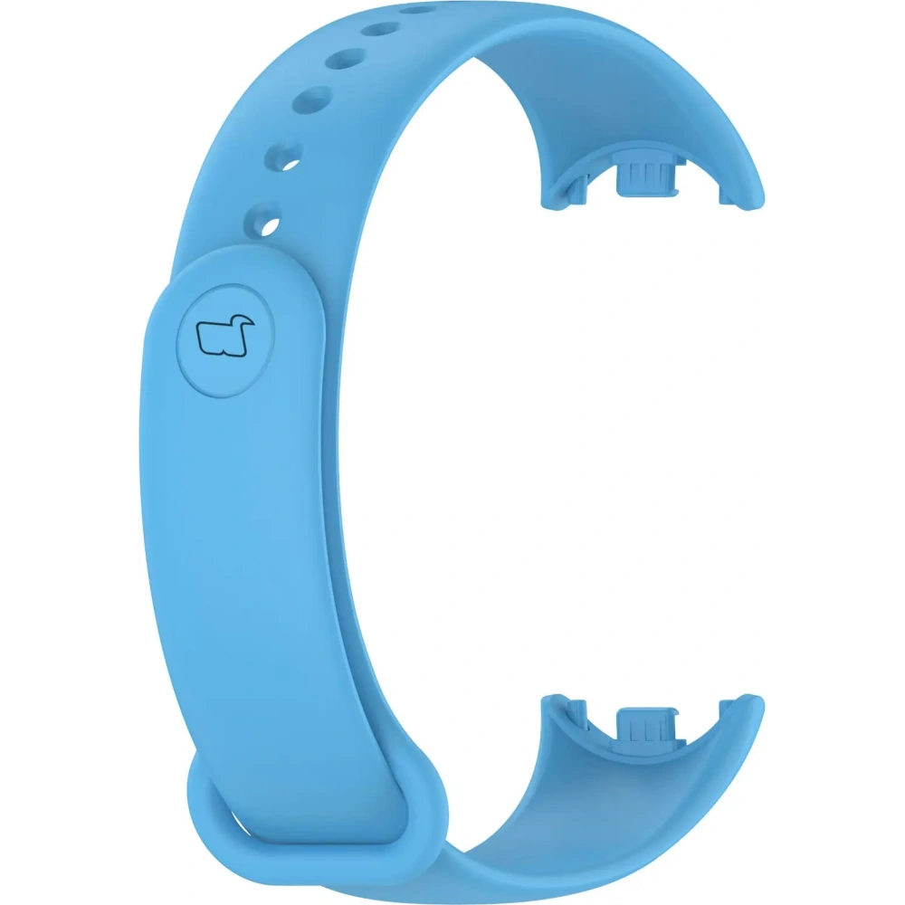 Pasek Bizon Strap Watch Dots do Xiaomi Mi Smart Band 8 niebieski