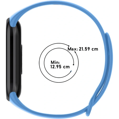 Kup Pasek Bizon Strap Watch Dots do Xiaomi Mi Smart Band 8 modrý - BIZ2068 - {ean13} - Sklep Home Screen