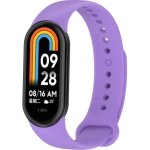 Kup Pasek Bizon Strap Watch Dots do Xiaomi Mi Smart Band 8 fialový - BIZ2069 - {ean13} - Sklep Home Screen
