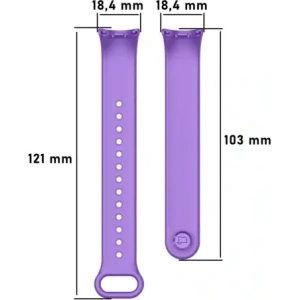 Kup Pasek Bizon Strap Watch Dots do Xiaomi Mi Smart Band 8 fialový - BIZ2069 - {ean13} - Sklep Home Screen