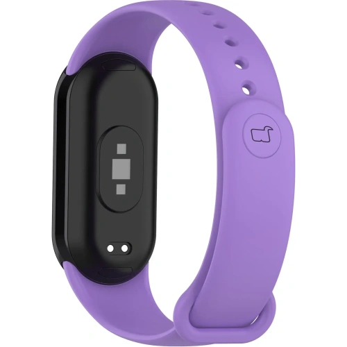 Kup Pasek Bizon Strap Watch Dots do Xiaomi Mi Smart Band 8 fioletowy - BIZ2069 - {ean13} - Sklep Home Screen
