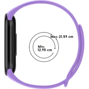 Kup Pasek Bizon Strap Watch Dots do Xiaomi Mi Smart Band 8 fialový - BIZ2069 - {ean13} - Sklep Home Screen