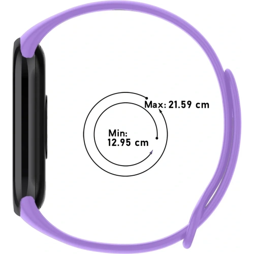 Kup Pasek Bizon Strap Watch Dots do Xiaomi Mi Smart Band 8 fioletowy - BIZ2069 - {ean13} - Sklep Home Screen