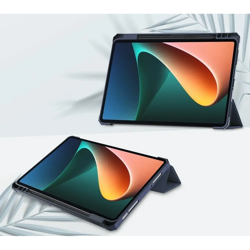 Etui Bizon Case Tab Clear Matt do Xiaomi Pad 5 / 5 Pro 11.0 granatowe