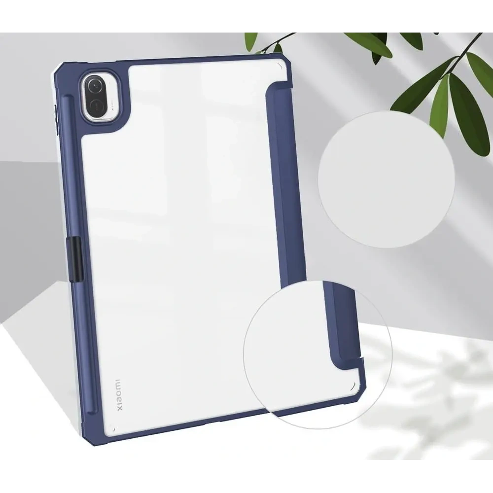 Etui Bizon Case Tab Clear Matt do Xiaomi Pad 5 / 5 Pro 11.0 granatowe