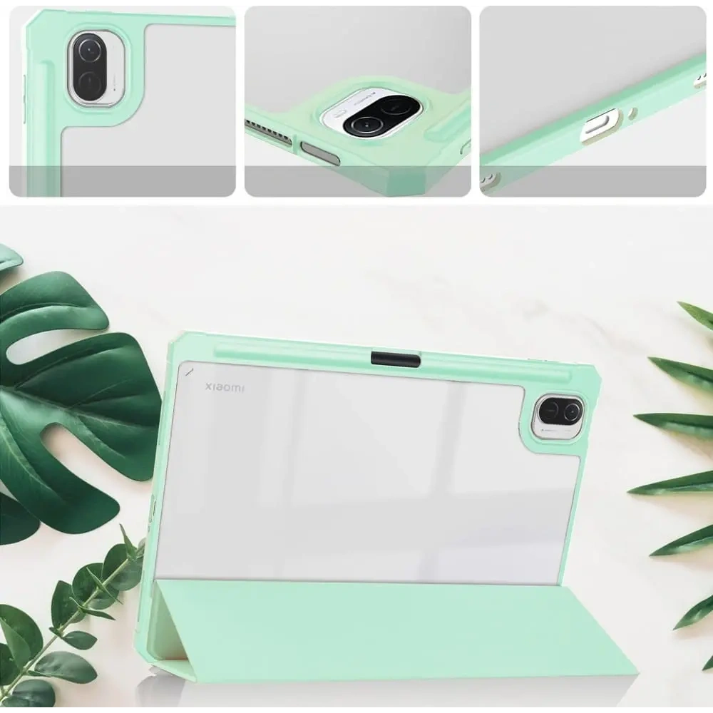 Etui Bizon Case Tab Clear Matt do Xiaomi Pad 5/5Pro 11.0 miętowe