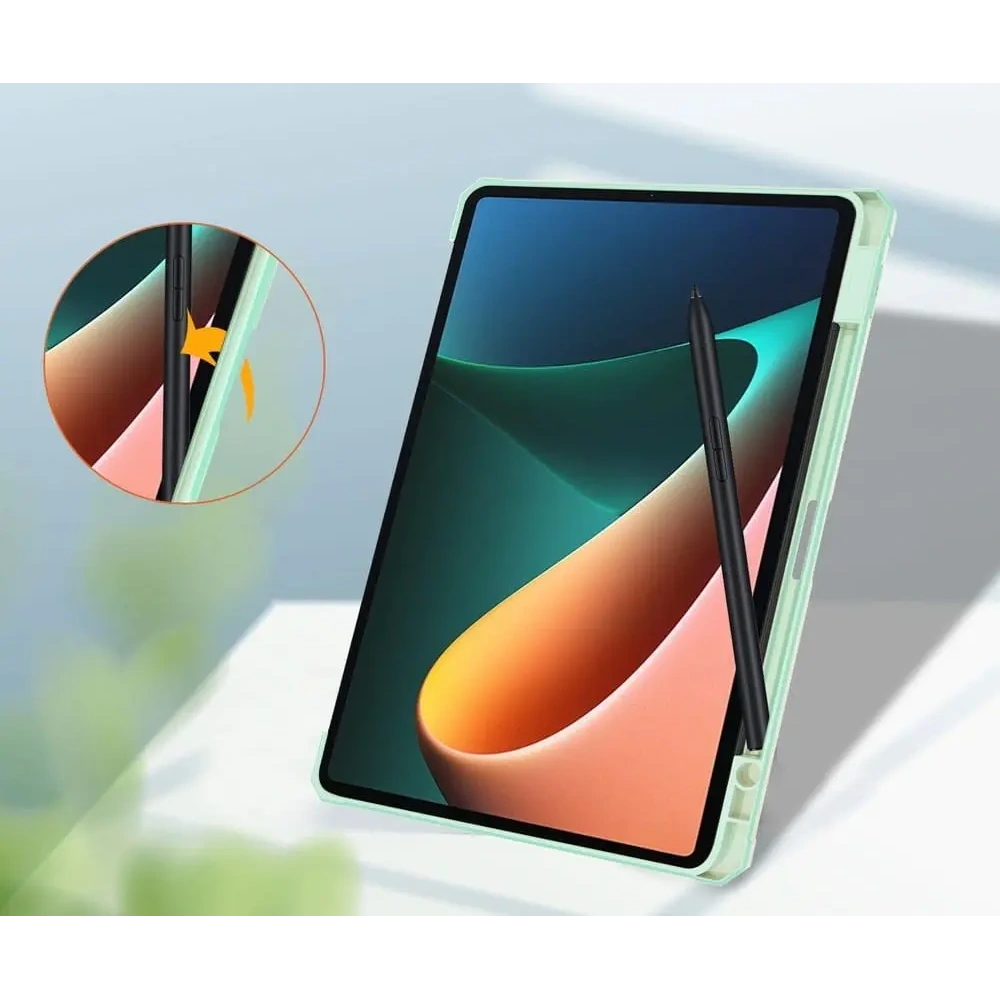 Etui Bizon Case Tab Clear Matt do Xiaomi Pad 5/5Pro 11.0 miętowe