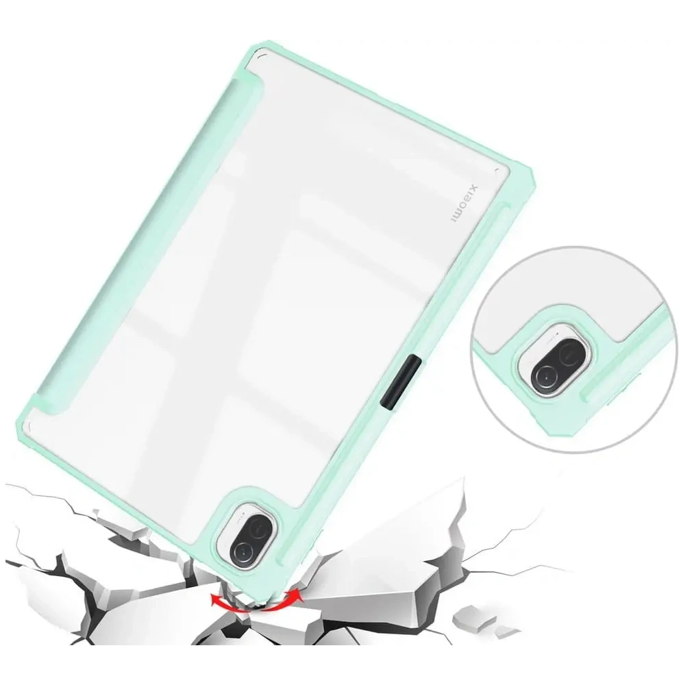 Etui Bizon Case Tab Clear Matt do Xiaomi Pad 5/5Pro 11.0 miętowe