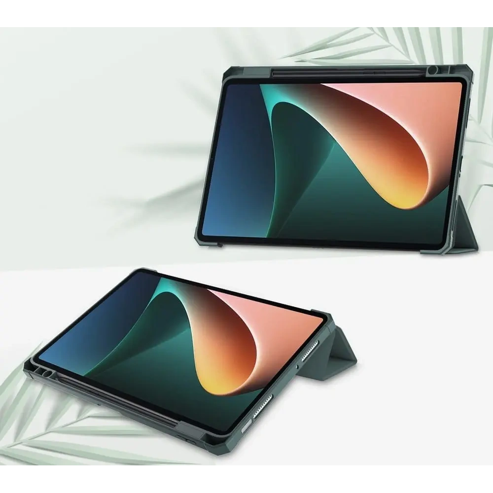 Etui Bizon Case Tab Clear Matt do Xiaomi Pad 5/5Pro 11.0 ciemnozielone