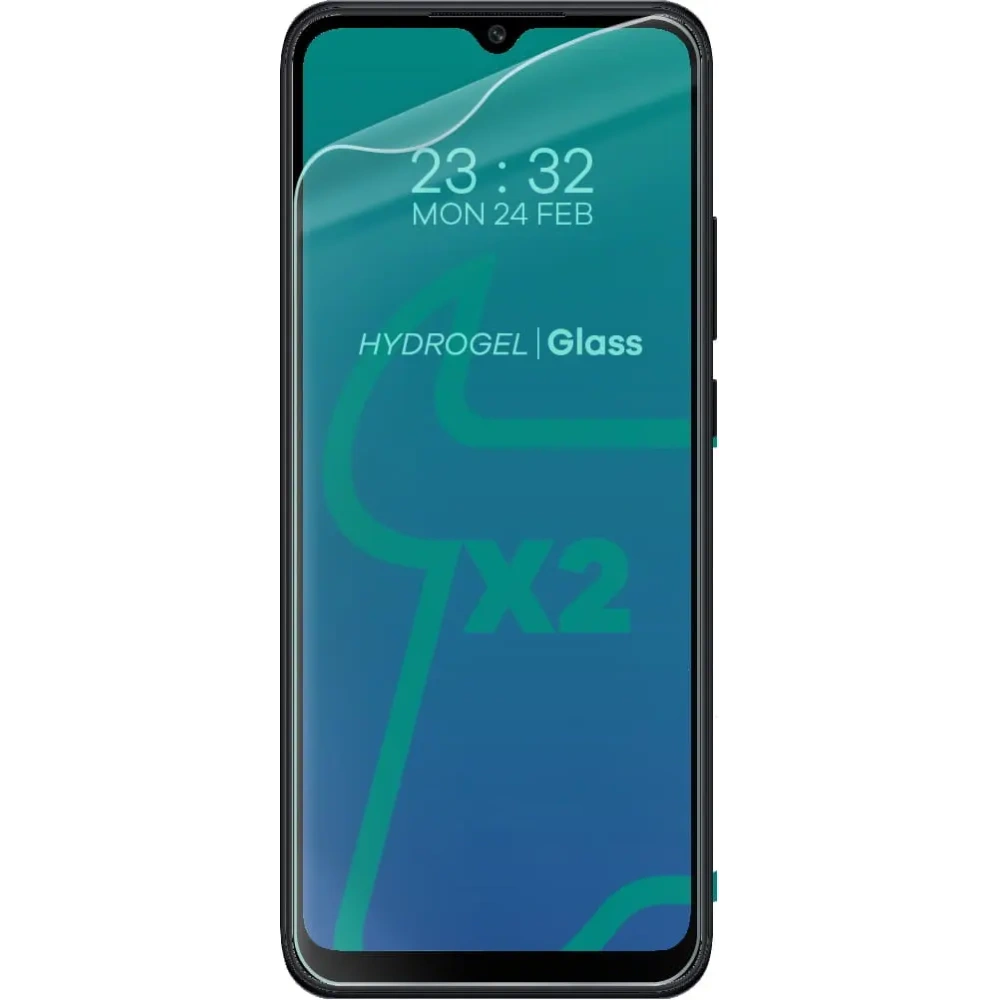 Folia hydrożelowa na ekran Bizon Glass Hydrogel do Poco C40 / Redmi 10C [2 PACK]