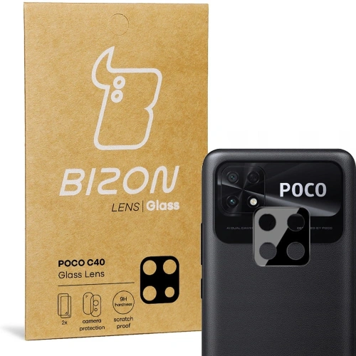 Kup Bizon üveg lencse Poco C40 / Redmi 10C [2 PACK] - BIZ2074 - {ean13} - Sklep Home Screen